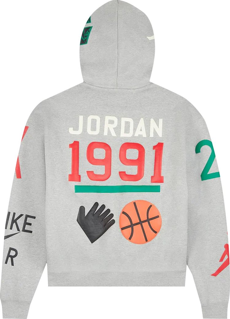 Air Jordan x Nina Chanel Abney Hoodie Dark Grey Heather