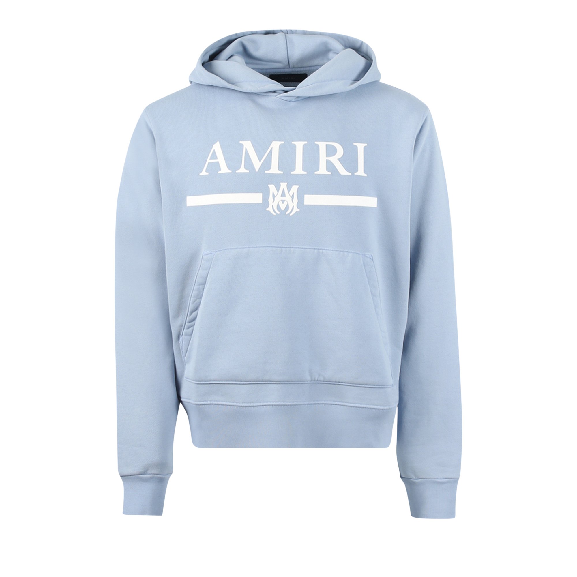 Buy Amiri MA Bar Logo Hoodie 'Dusty Blue' - PF22MJH022 400 DUST | GOAT