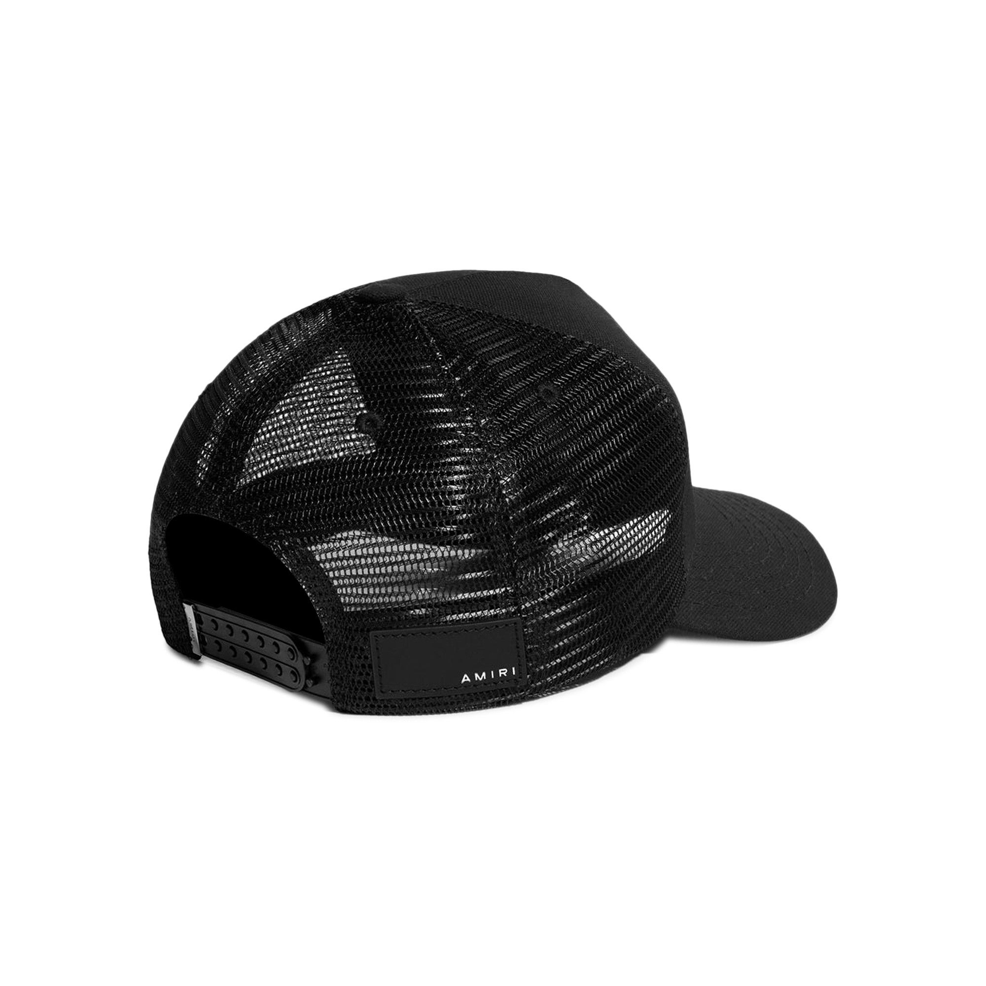 Buy Amiri Stencil Trucker Hat 'Black' - PF22MAH004 001 BLAC | GOAT