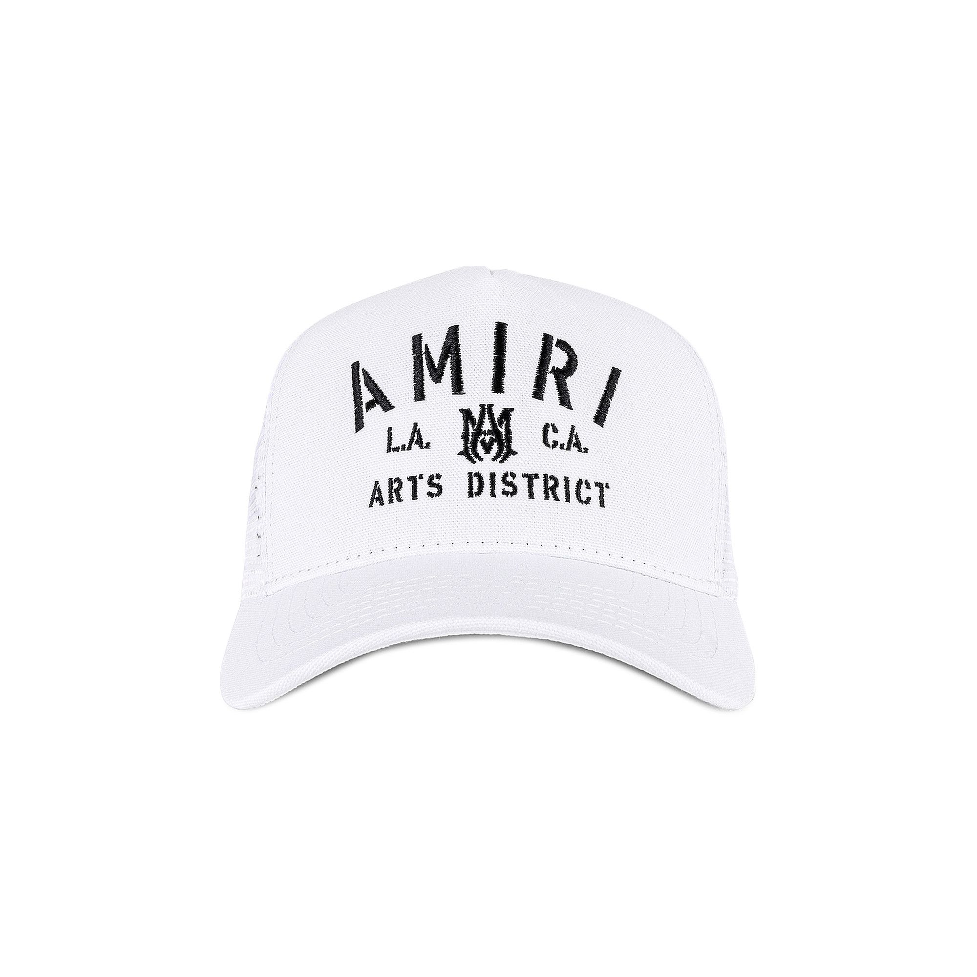 Buy Amiri Stencil Trucker Hat 'White' - PF22MAH004 100 WHIT | GOAT
