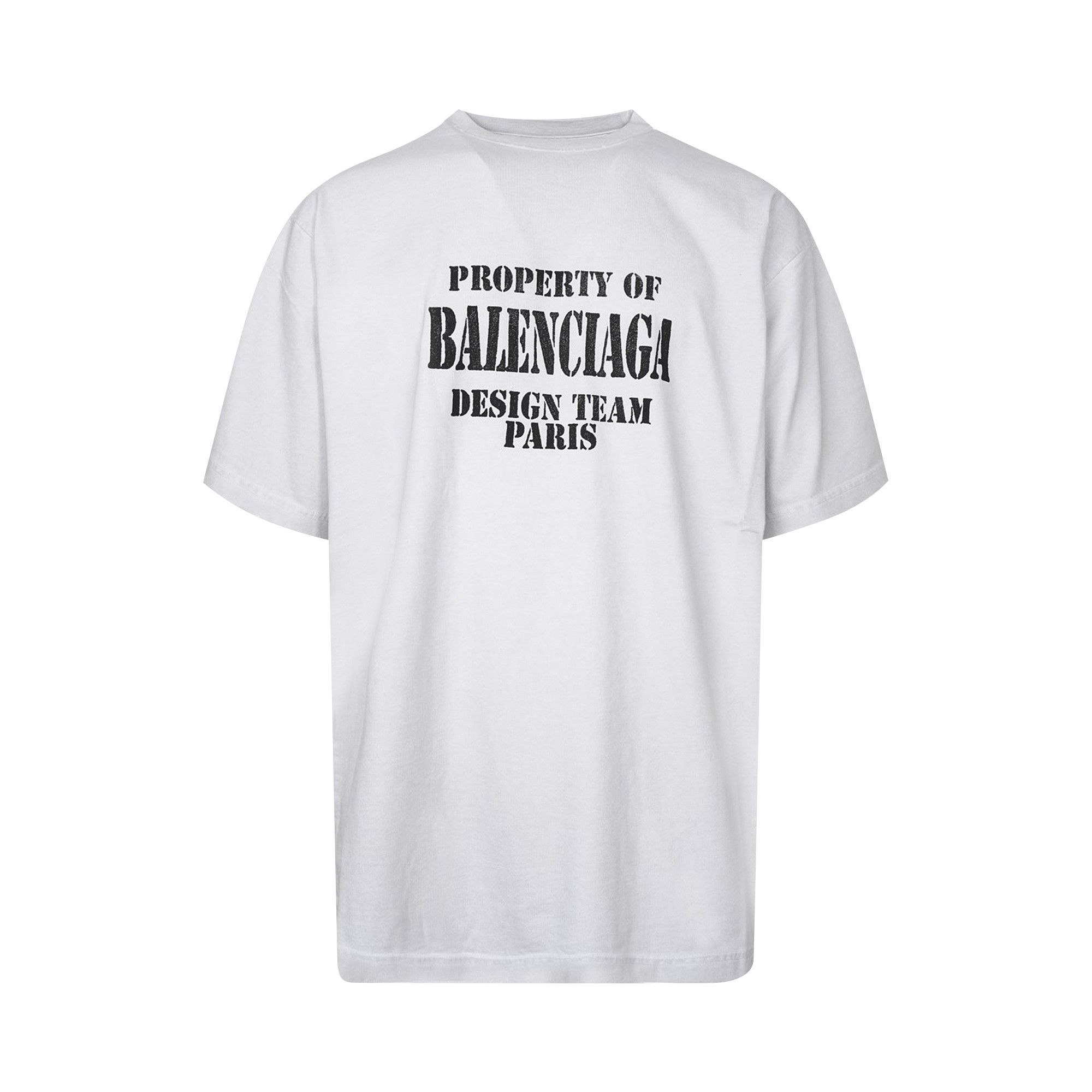 Buy Balenciaga T-Shirt 'White' - 641675TMVH89012 | GOAT