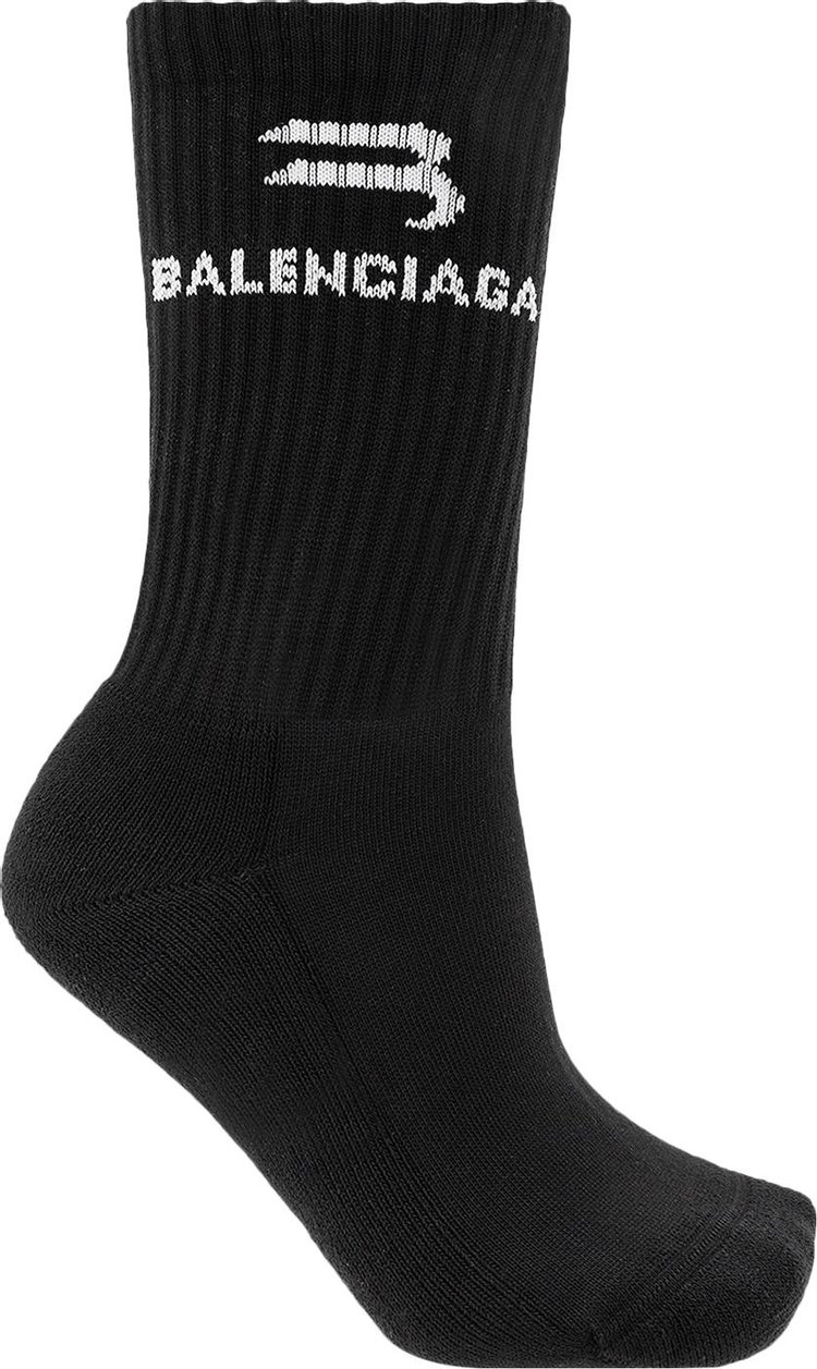 Balenciaga Socks 'Black/White'