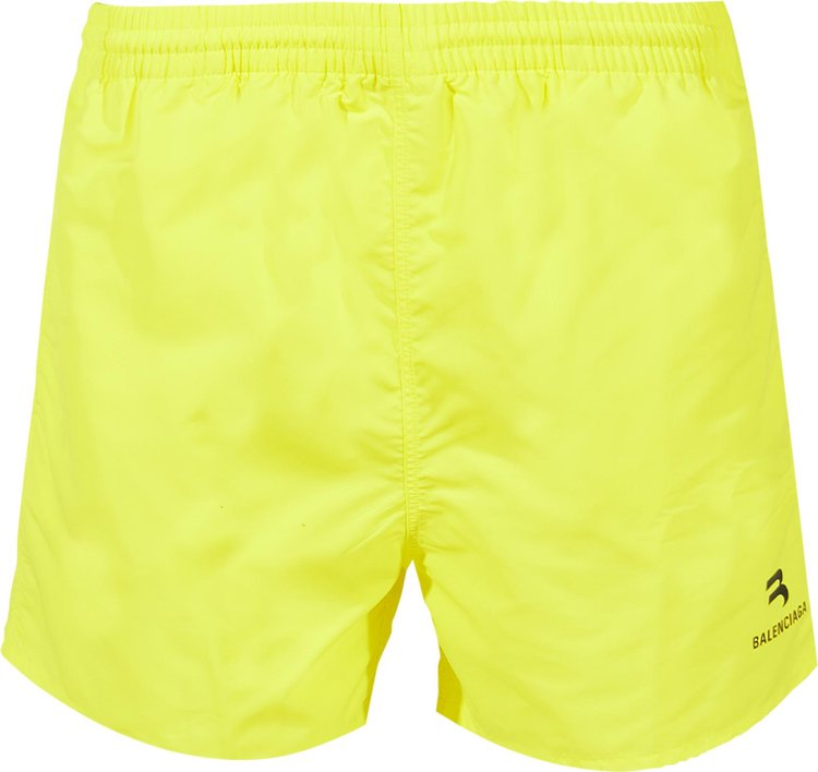 Balenciaga Swim Shorts 'Fluo Yellow'
