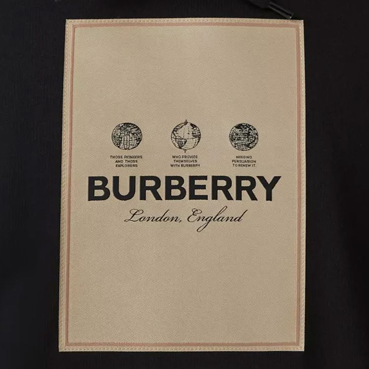 Burberry Owie Hoodie Black