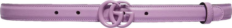 Gucci GG Marmont Thin Belt 'Light Purple'