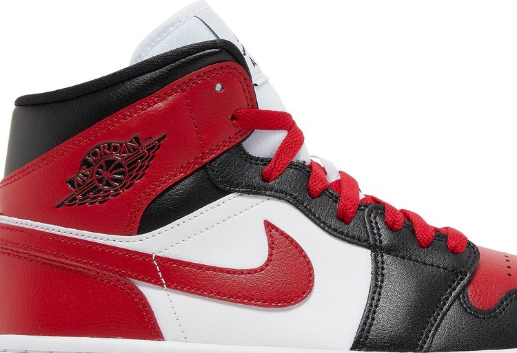 Wmns Air Jordan 1 Mid Alternate Bred Toe