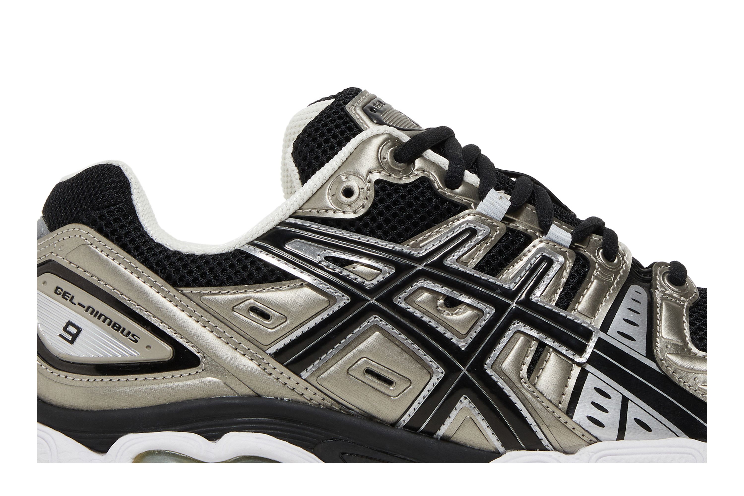 ASICS GEL-NIMBUS 9 Frosted Almond Black unboxing - YouTube