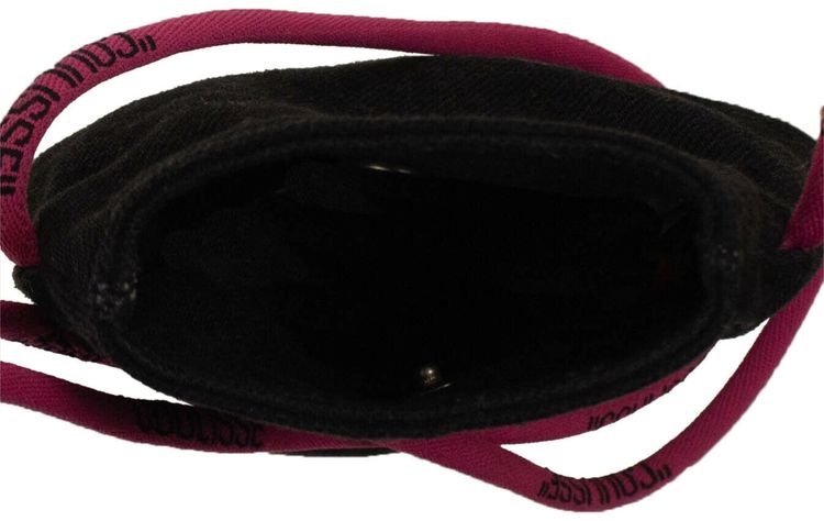 Off White Denim Coin Pouch Bag Black