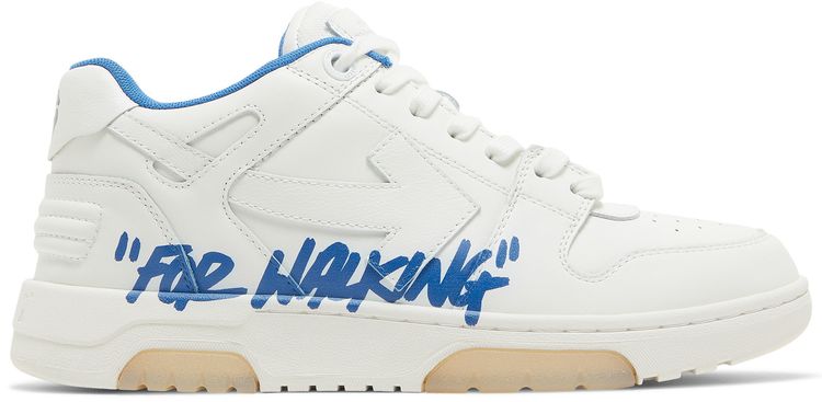 Off White Out of Office Low For Walking   White Blue