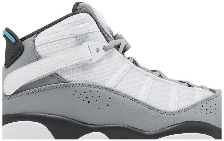 Air Jordan 6 Rings White Particle Grey
