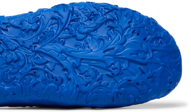 Versace Dimension Pool Slide Royal Blue