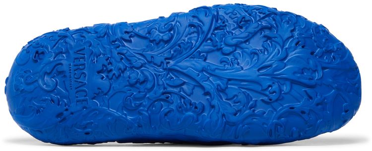 Versace Dimension Pool Slide Royal Blue