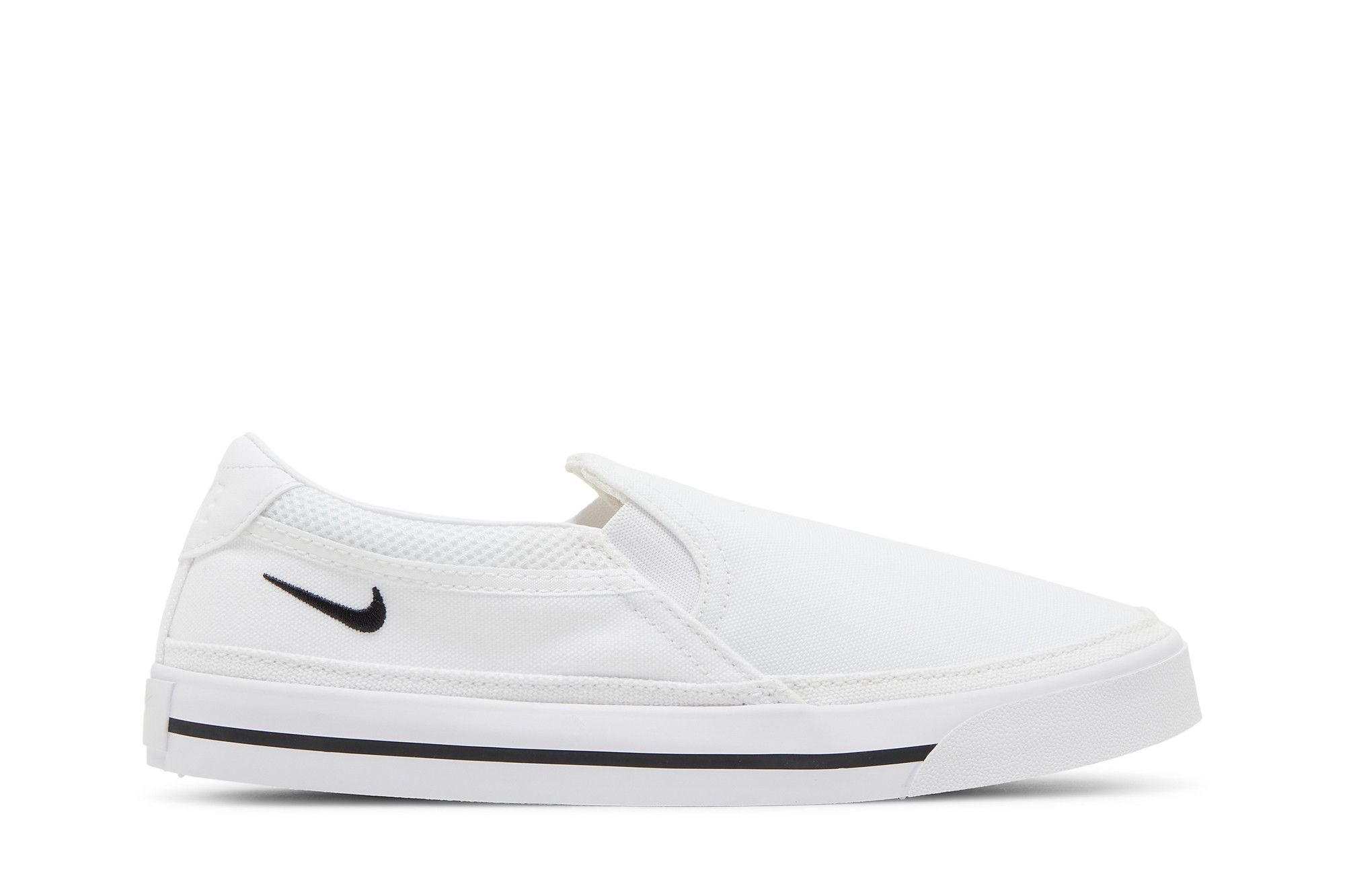 White slip discount on nikes