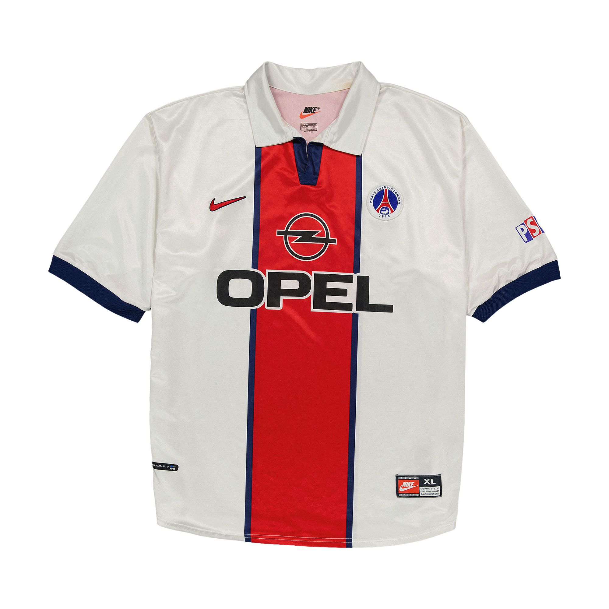 PSG 90s 00s Away パリ・サンジェルマン　ユニフォーム　Opel PSG 90s 00s Away パリ・サンジェルマン ユニフォーム Opel
