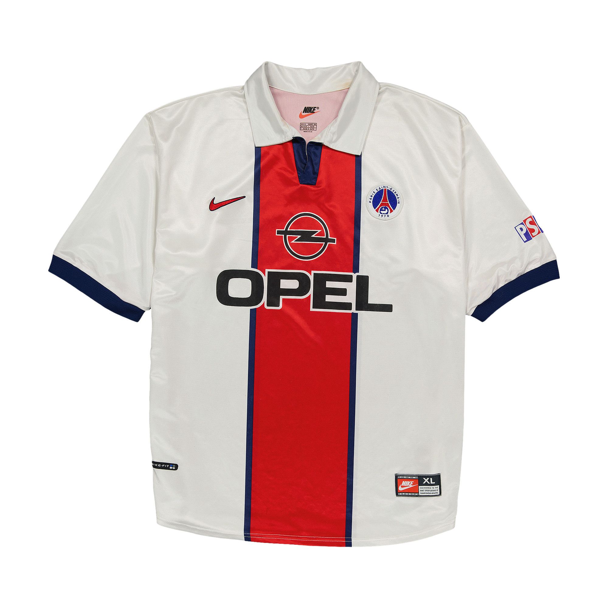 Buy Paris Saint-Germain Opel Away Jersey 'White' - 0018 1000001OAJ ...