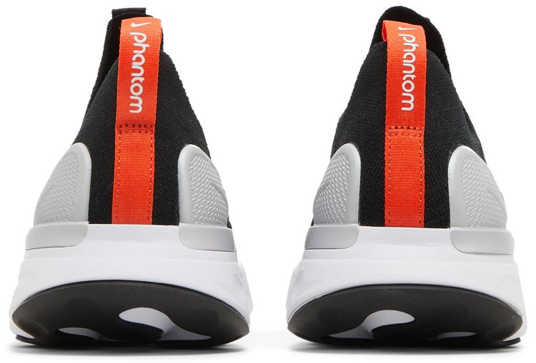 Nike React Phantom Run Flyknit 2 Black Team Orange