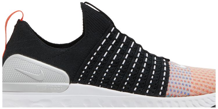Nike React Phantom Run Flyknit 2 Black Team Orange