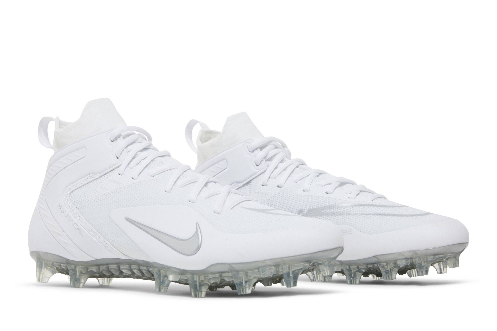 Buy Nike Alpha Huarache 8 Elite 'White Metallic Silver' - CW4440