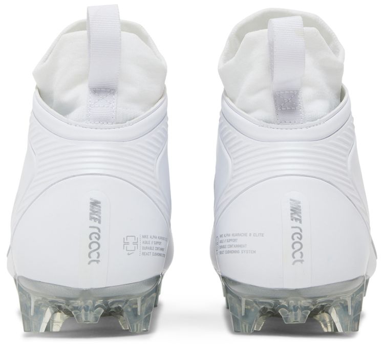 Nike Alpha Huarache 8 Elite White Metallic Silver