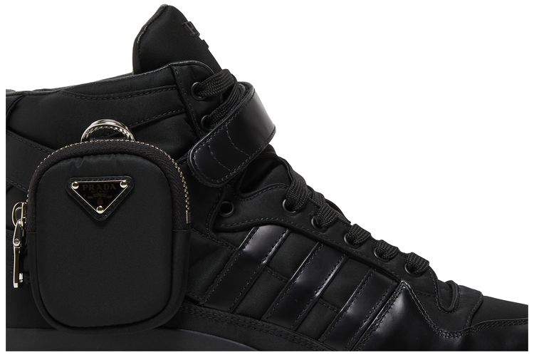 Prada x adidas Forum High Core Black