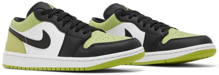 Wmns Air Jordan 1 Low SE Vivid Green Snakeskin
