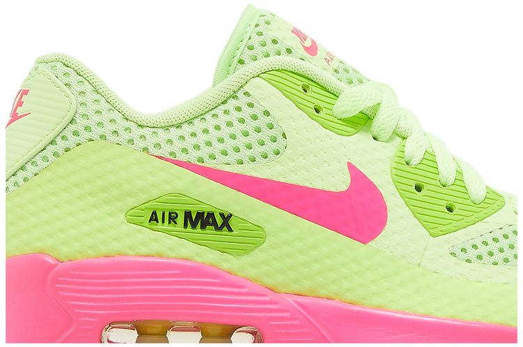 Nike Air Max 90 Breathe GS Ghost Green Pink Blast