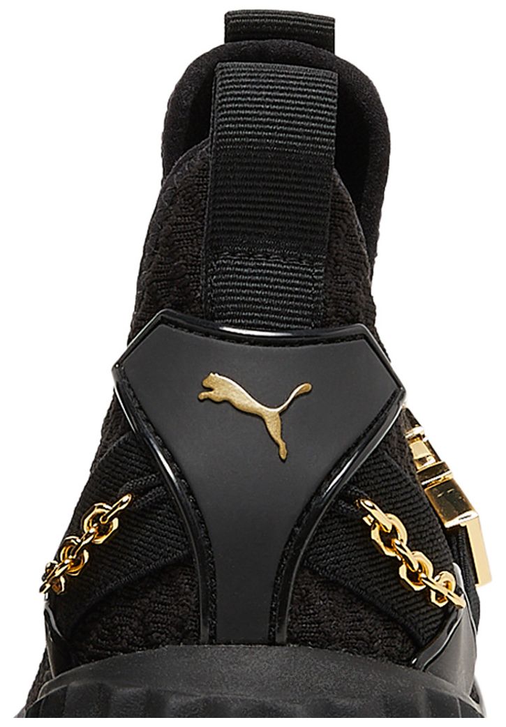 Puma Wmns Defy Mid Black Gold