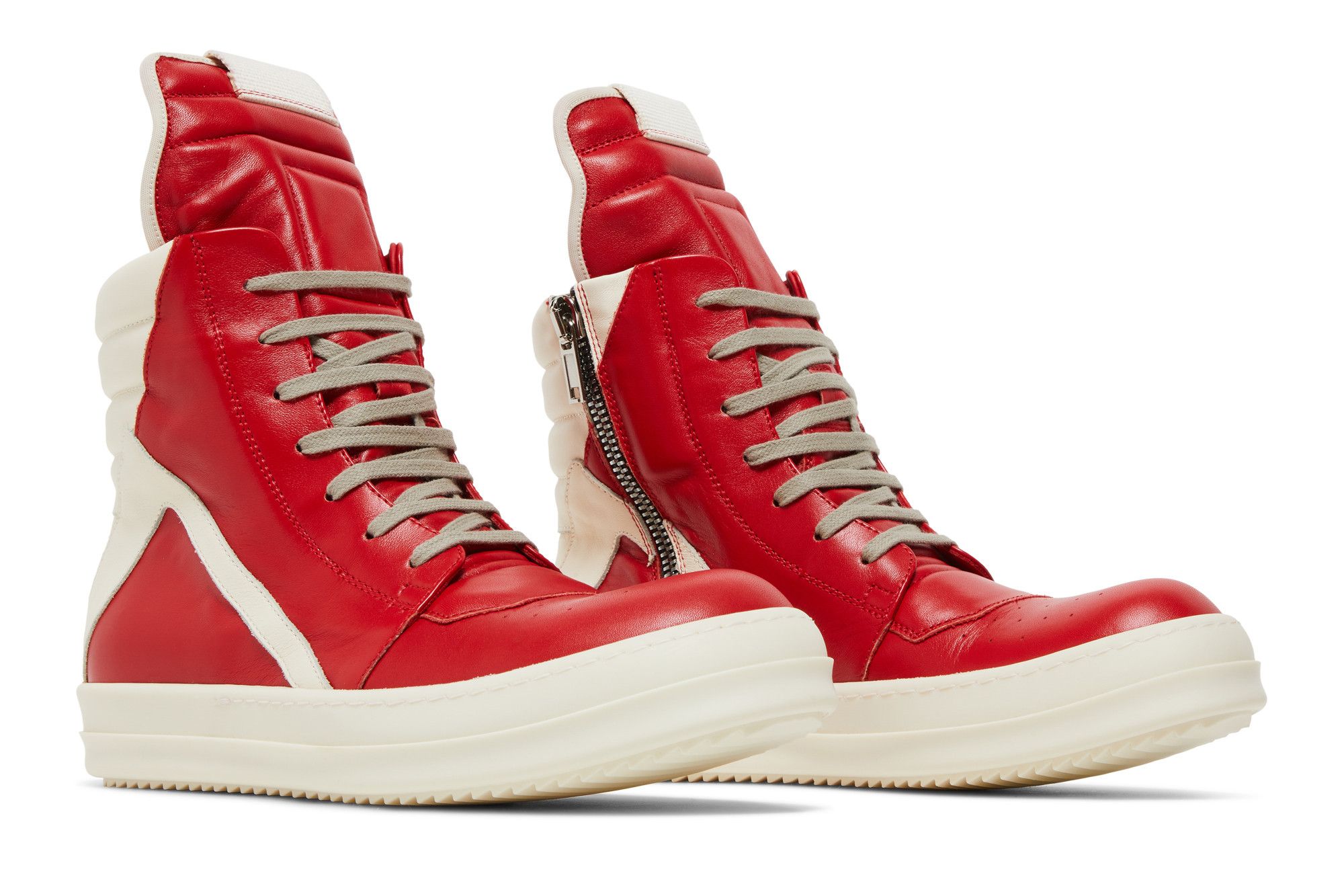 Buy Rick Owens Geobasket 'Red Milk' - RU21S6894 LPO 331111 | GOAT