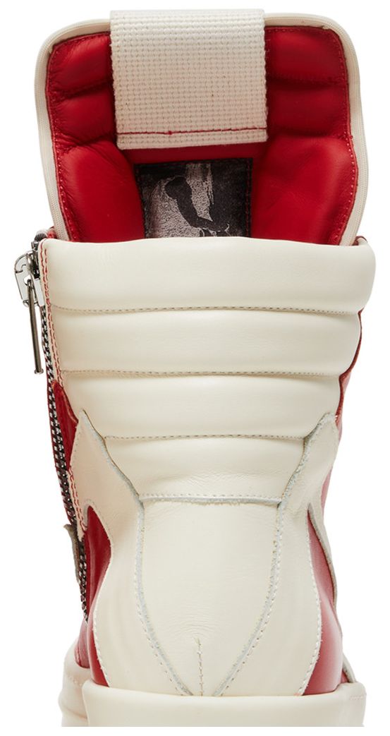 Rick Owens Geobasket Red Milk