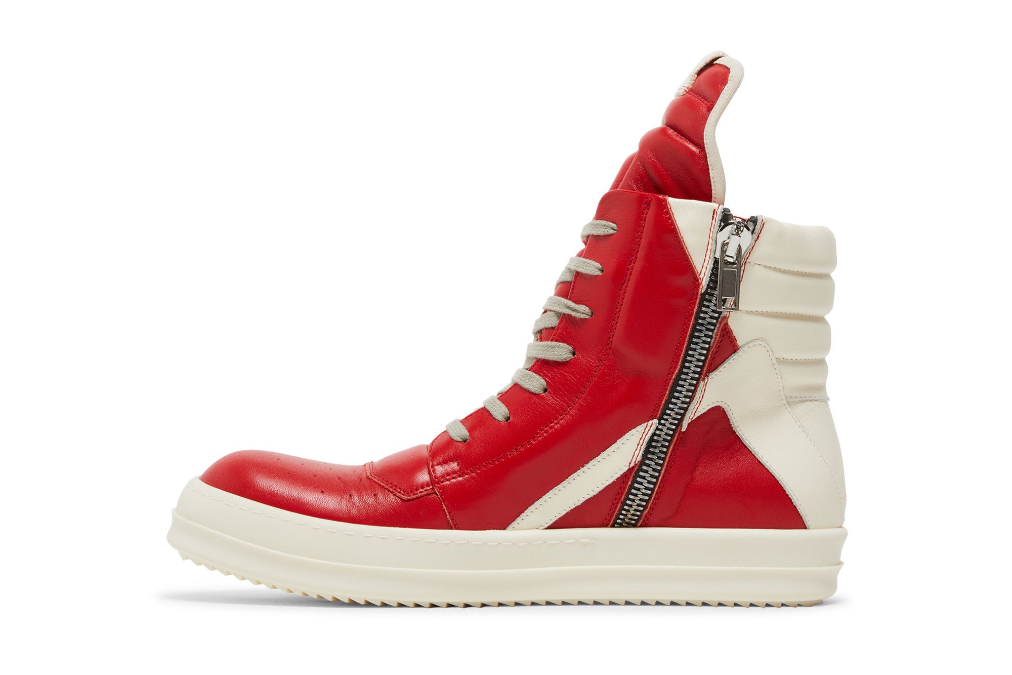 靴 Rick owens geobasket red milk Buy Rick Owens Geobasket 'Red Milk' - RU21S6894 LPO 331111 | GOAT