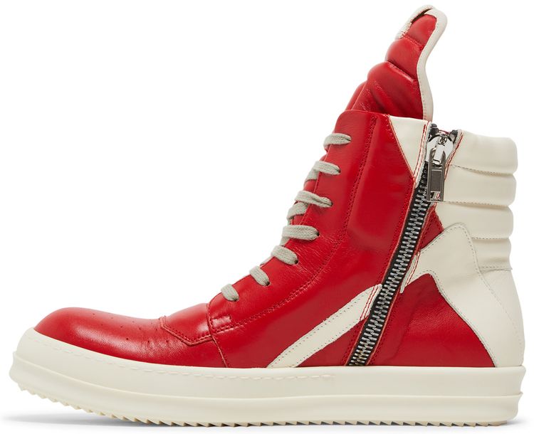 Rick Owens Geobasket Red Milk