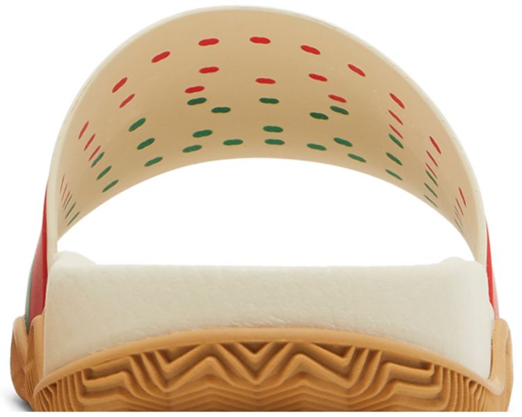 Gucci Slide Interlocking G   Orange Green