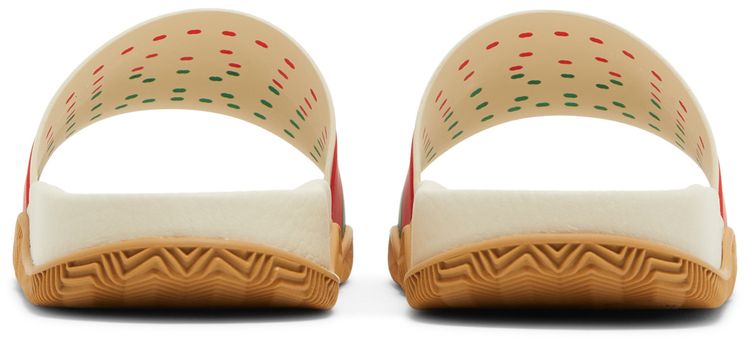 Gucci Slide Interlocking G   Orange Green