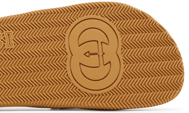 Gucci Slide Interlocking G   Orange Green