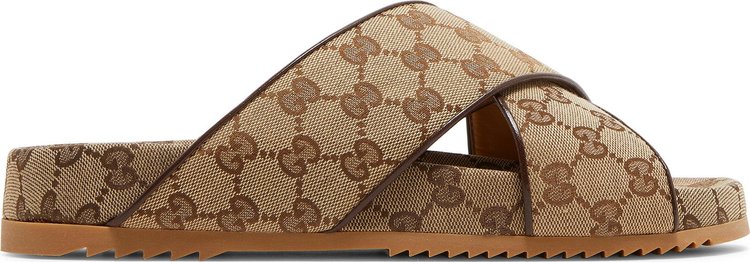 Gucci GG Canvas Slide Sandal 'Beige Monogram' 624695-H6320-9763