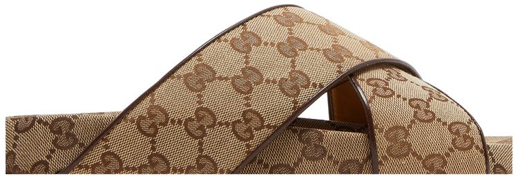 Gucci GG Slide Sandal Beige