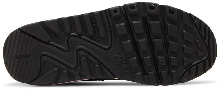 Nike Air Max 90 Leather GS Black Light Arctic Pink