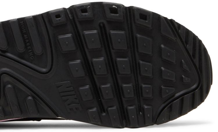 Nike Air Max 90 Leather GS Black Light Arctic Pink