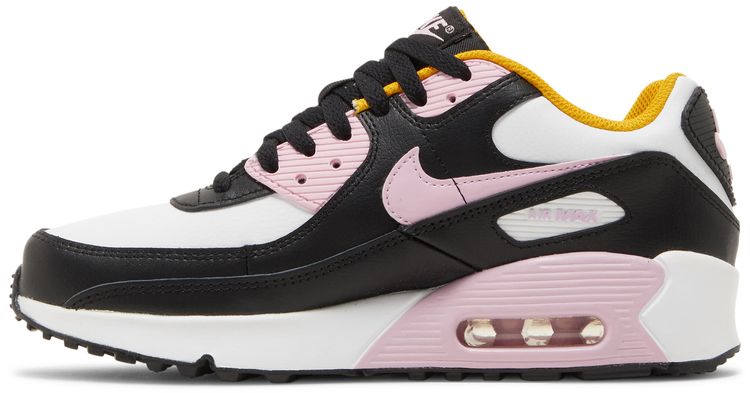 Nike Air Max 90 Leather GS Black Light Arctic Pink