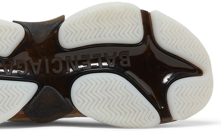 Balenciaga Triple S Sneaker Clear Sole   White Grey