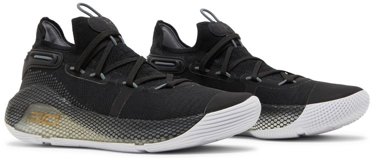 Curry 6 Team Black Gold Metallic