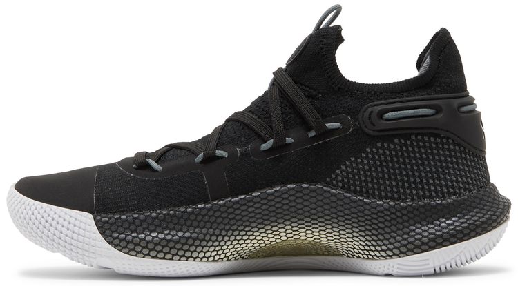 Curry 6 Team Black Gold Metallic