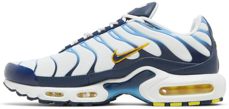 Nike Air Max Plus White Navy Gold