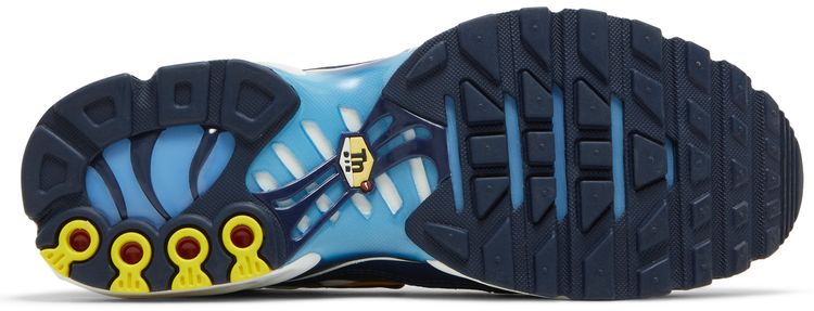 Nike Air Max Plus White Navy Gold