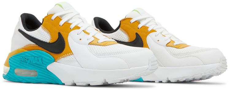 Nike Air Max Excee Golden Yellow Turquoise