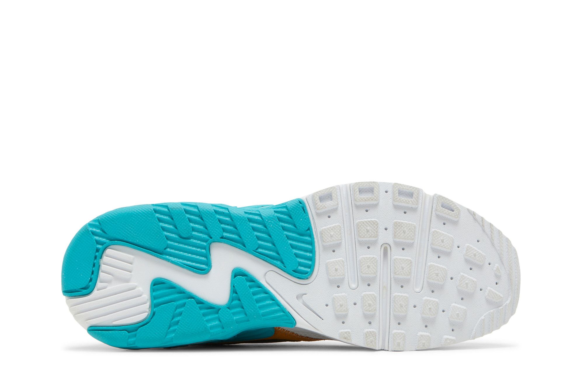 tenis nike air max excee golden yellow turquoise