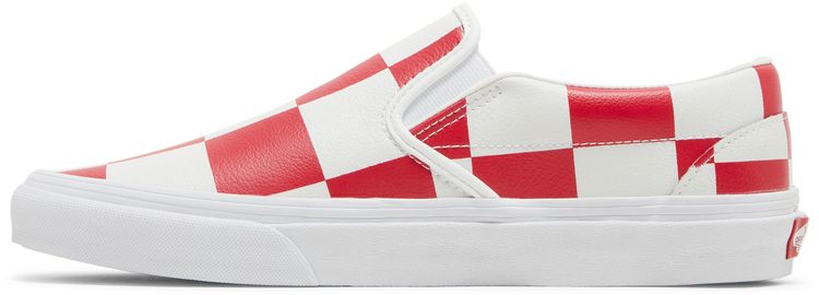 Classic Slip On Leather Check