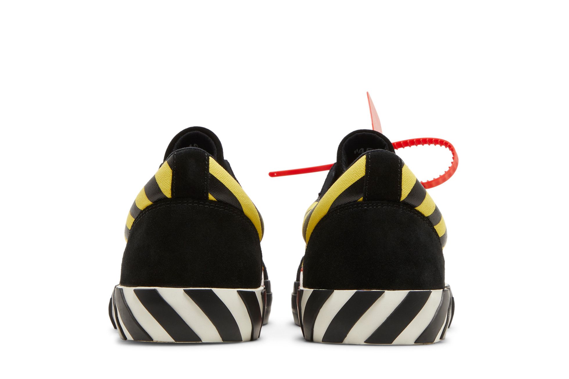 Buy Off White Vulc Low Black Yellow Green OMIA085E19C210476040 GOAT UK
