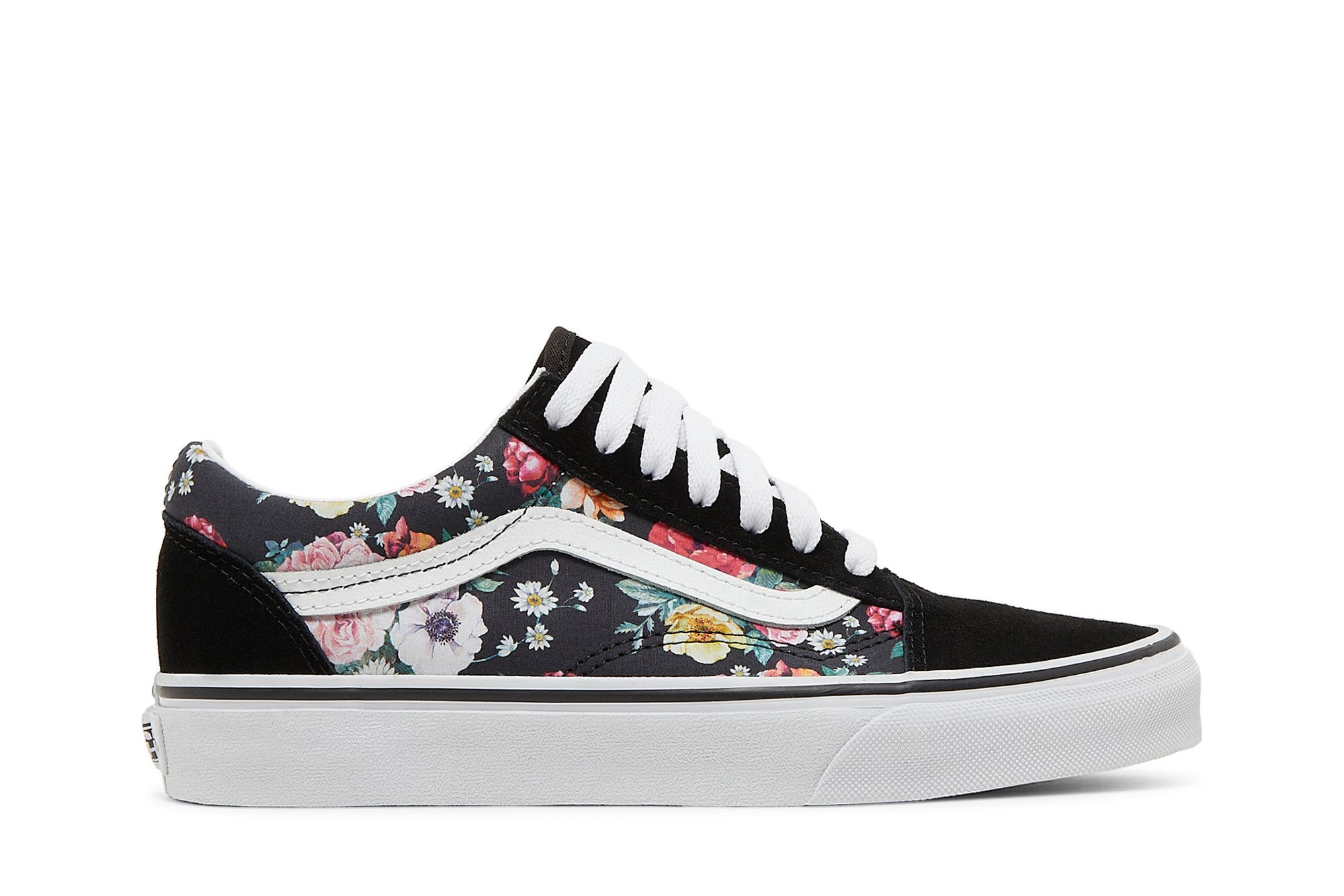 Vans garden floral outlet slip on