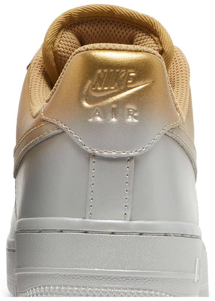 Nike Wmns Air Force 1 Low Gold Silver